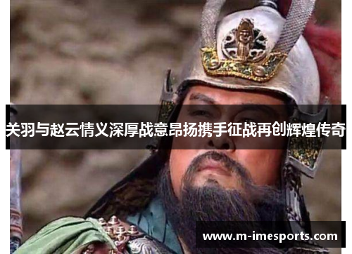 关羽与赵云情义深厚战意昂扬携手征战再创辉煌传奇